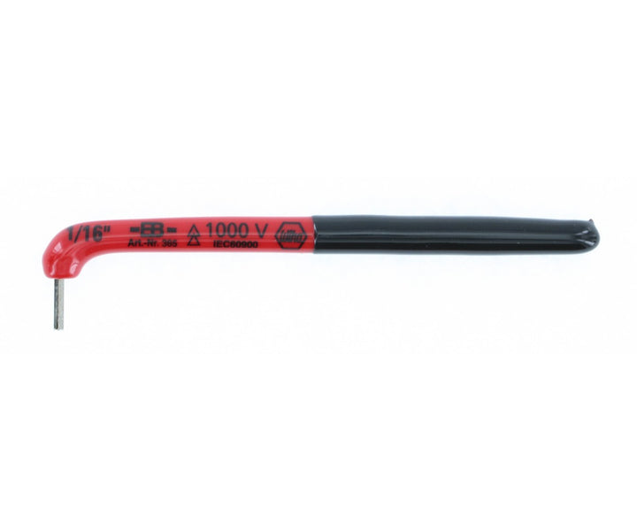 Wiha Tools 13670 Insulated Inch Hex L - Key, 1/16 Inch x 3.1 Inch