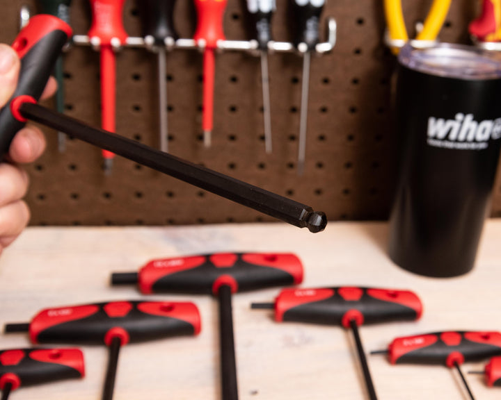 Wiha Tools 33496 8 Piece SoftGrip Hex Metric T-handle Set