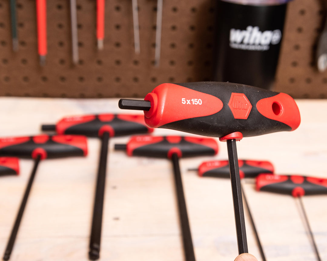 Wiha Tools 33496 8 Piece SoftGrip Hex Metric T-handle Set
