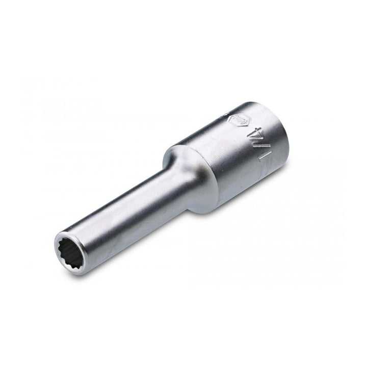 Wiha Tools 33739 3/8 Inch Drive Deep Socket, 12 Point, 1/4 Inch