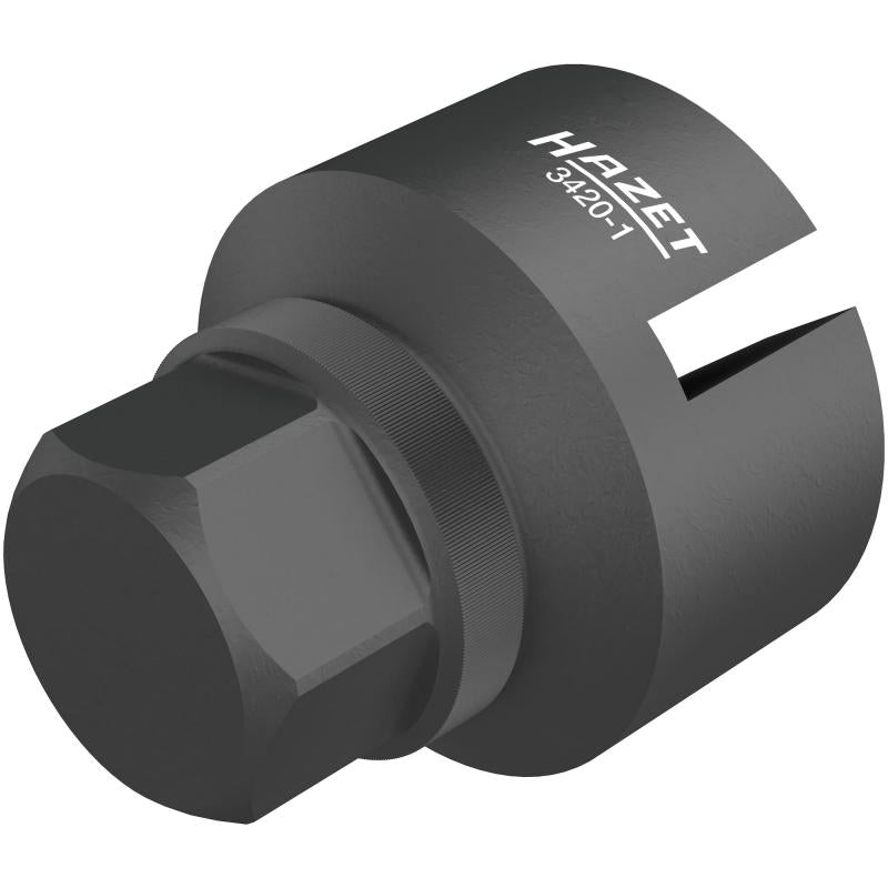 Hazet 3420-1 Special Application Oil Drain Plastic Screw on Ford, 14mm Hex