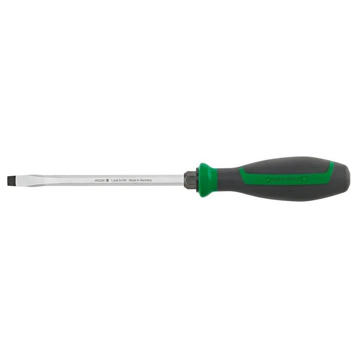 Stahlwille 46223314 Drall + Slotted  Screwdriver, Size 7 mm