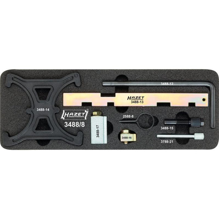 Hazet 3488/8 Ford Engine Timing Tool, 8 Pieces