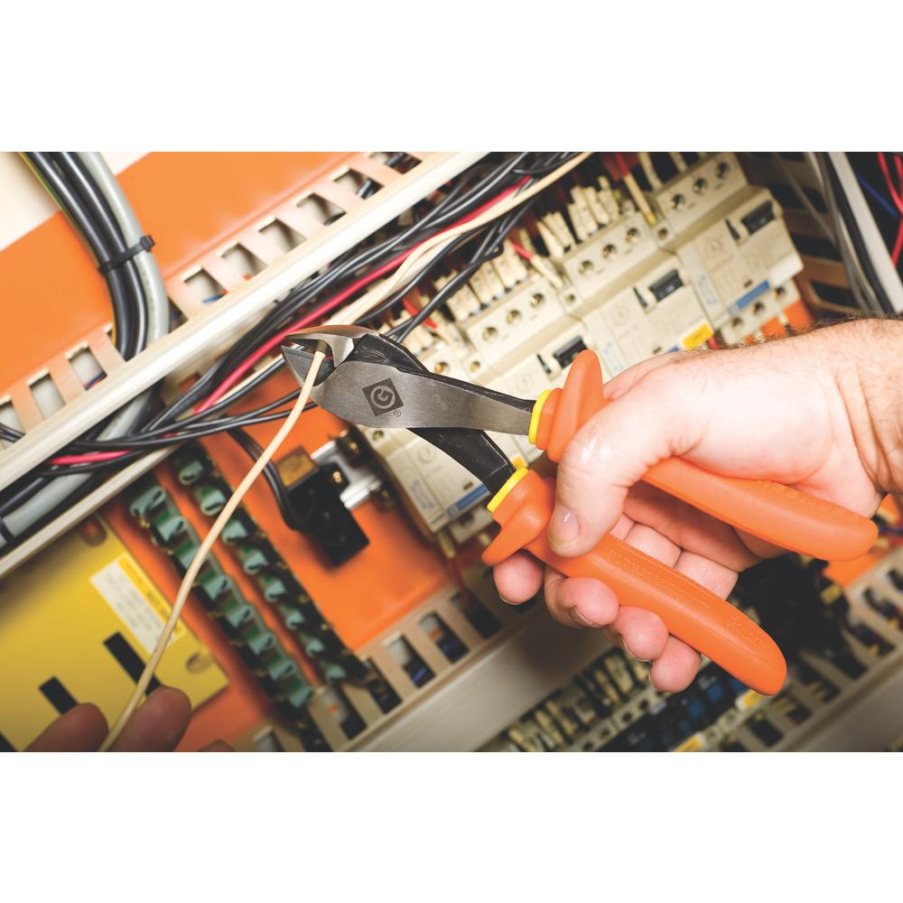 Greenlee 0251-08A-INS 8" Insulated Diagonal Cutting Pliers