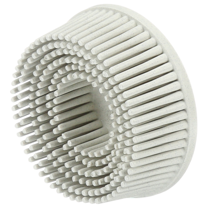 Scotch-Brite Roloc Bristle Disc, RD-ZB, 120, TR, White, 2 in x 5/8 in,
Tapered