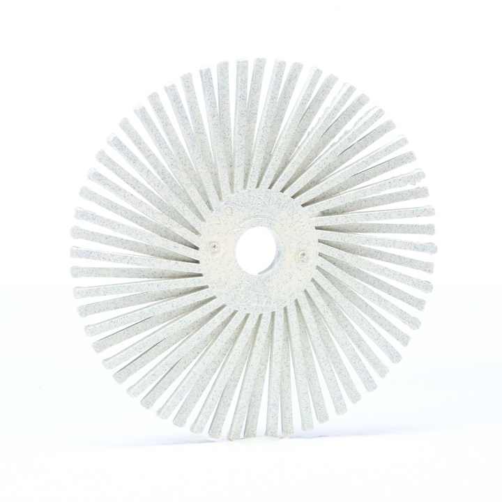 Scotch-Brite Radial Bristle Disc, 3 in x 3/8 in 120, 10/Carton