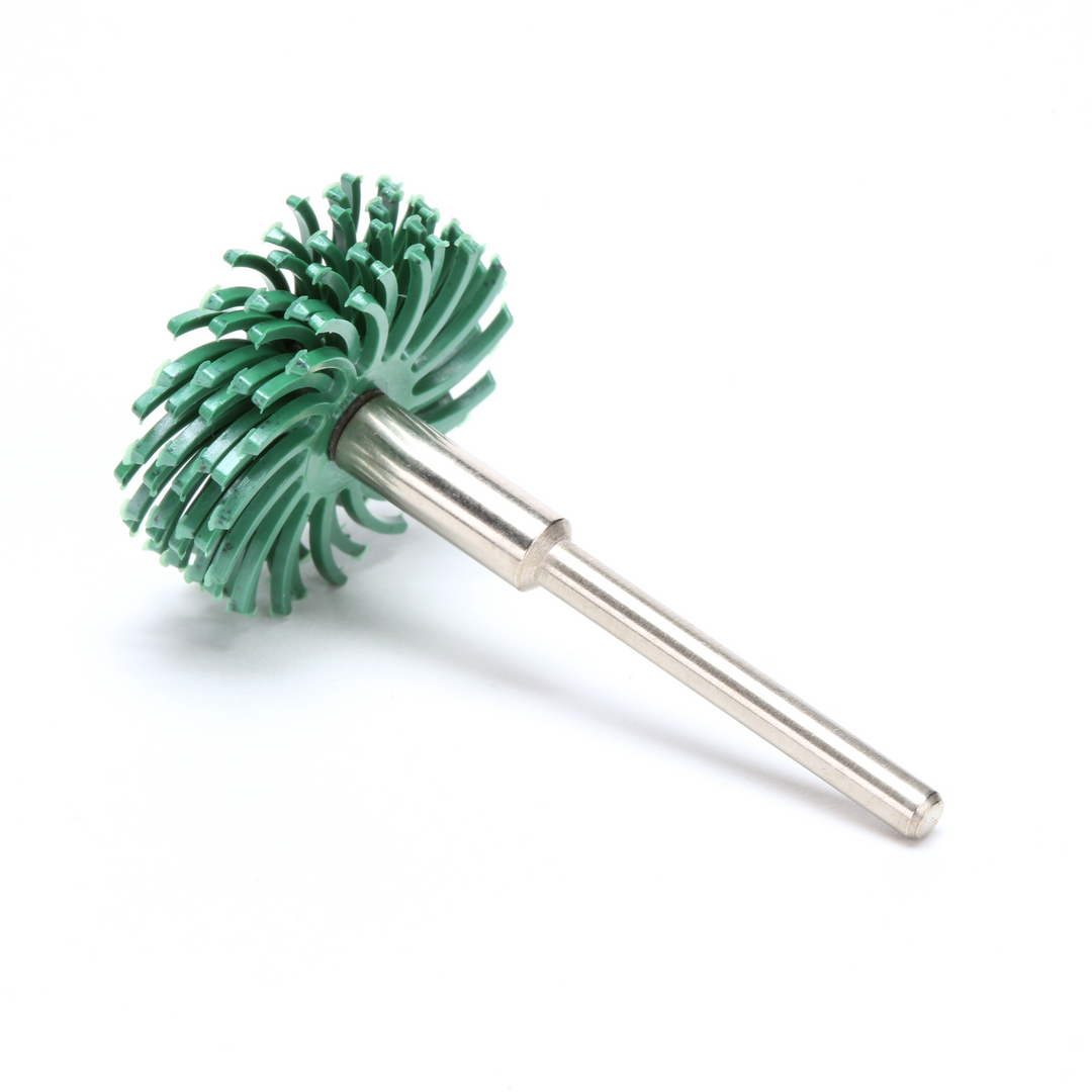 Scotch-Brite Radial Bristle Disc, 1 in x 1/8 in 50, 24/Carton