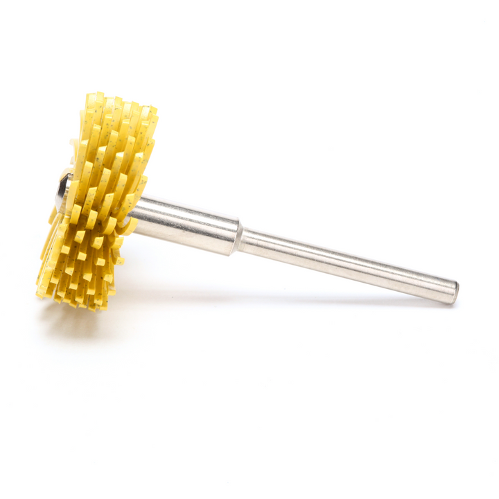 Scotch-Brite Radial Bristle Disc, 1 in x 1/8 in 80, 24/Carton