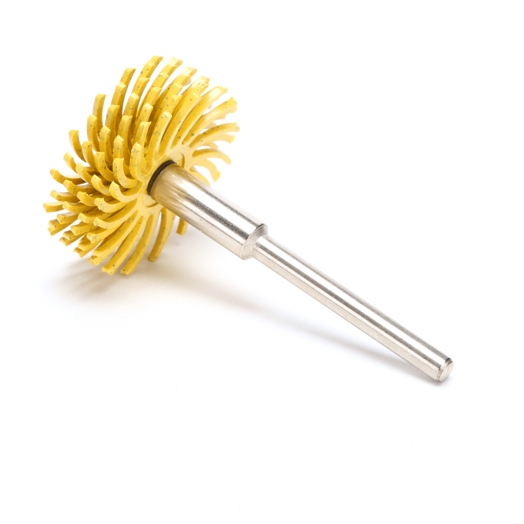 Scotch-Brite Radial Bristle Disc, 1 in x 1/8 in 80, 24/Carton