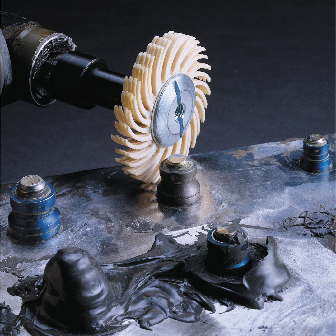 Scotch-Brite SR Radial Bristle Disc, 2 in x 3/8 in, 10/Carton