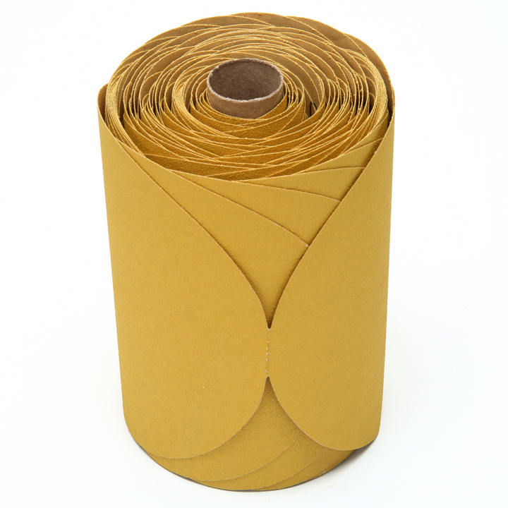 3M Stikit Gold Disc Roll, 01441, 6 in, P120, 125 discs per roll