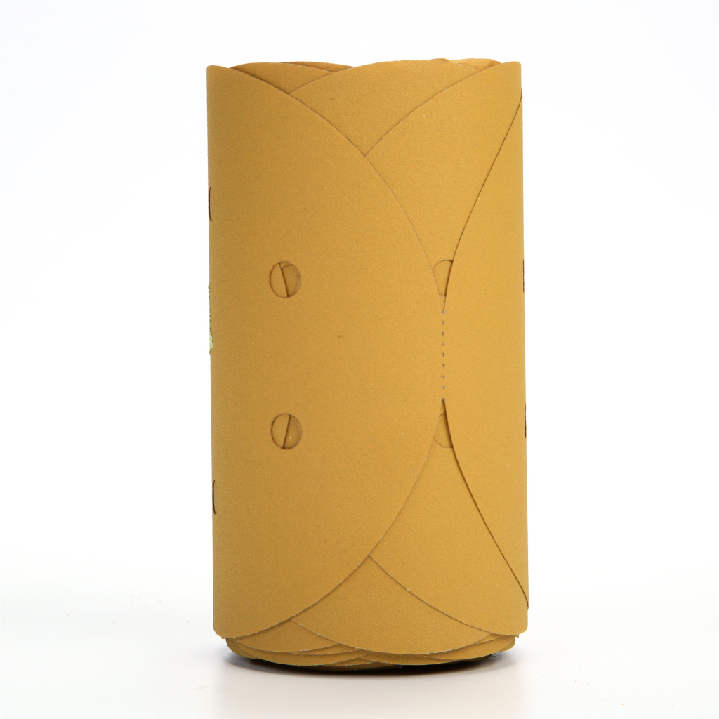 3M Stikit Gold Film Disc Roll Dust Free, 01379, 6 in, P180, 125 discs
per roll