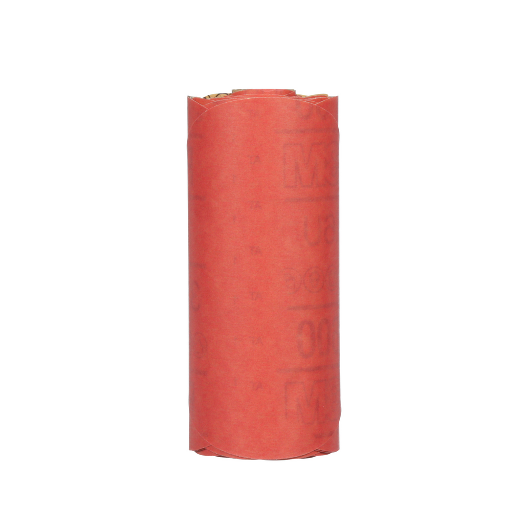 3M Red Abrasive Stikit Disc, 01106, 6 in, P600 grade, 100 discs per
roll