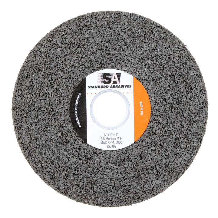 Standard Abrasives Multi-Finish Wheel 856192, 6 in x 1 in x 1 in 2S
MED