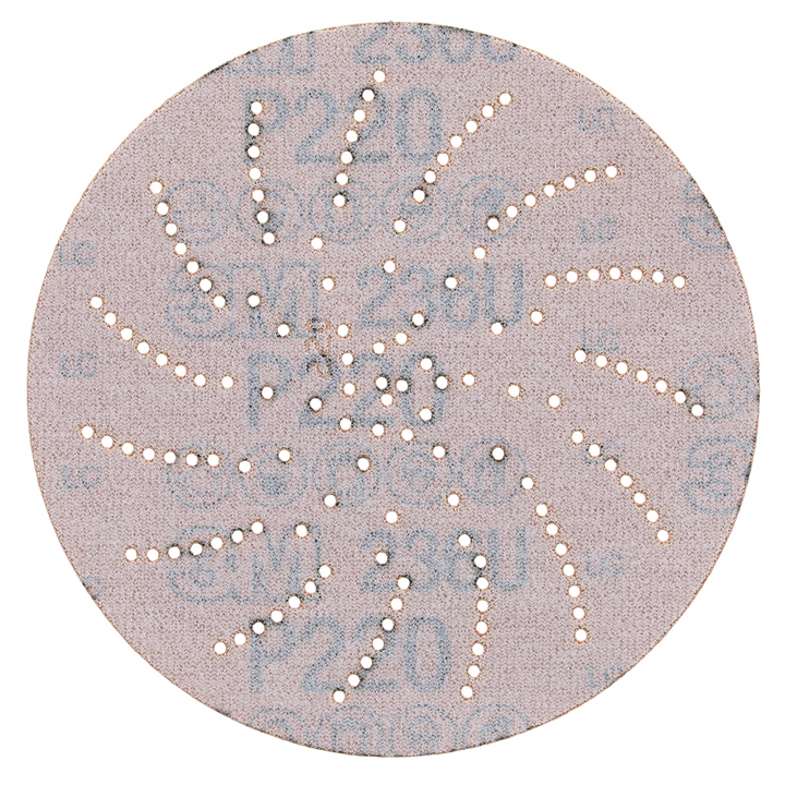 3M Xtract Paper Disc 236U, 55504, P400 C-weight, 5 in, Die 500LG,
50/Carton