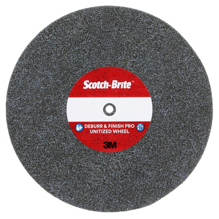 Scotch-Brite Deburr & Finish Pro Unitized Wheel, DP-UW, 6C Medium+
