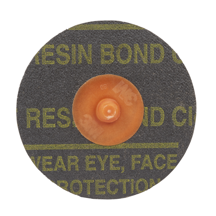 3M Roloc Disc 361F, 60 YF-weight, TR, 4 in, Die R400BB, 25/Carton