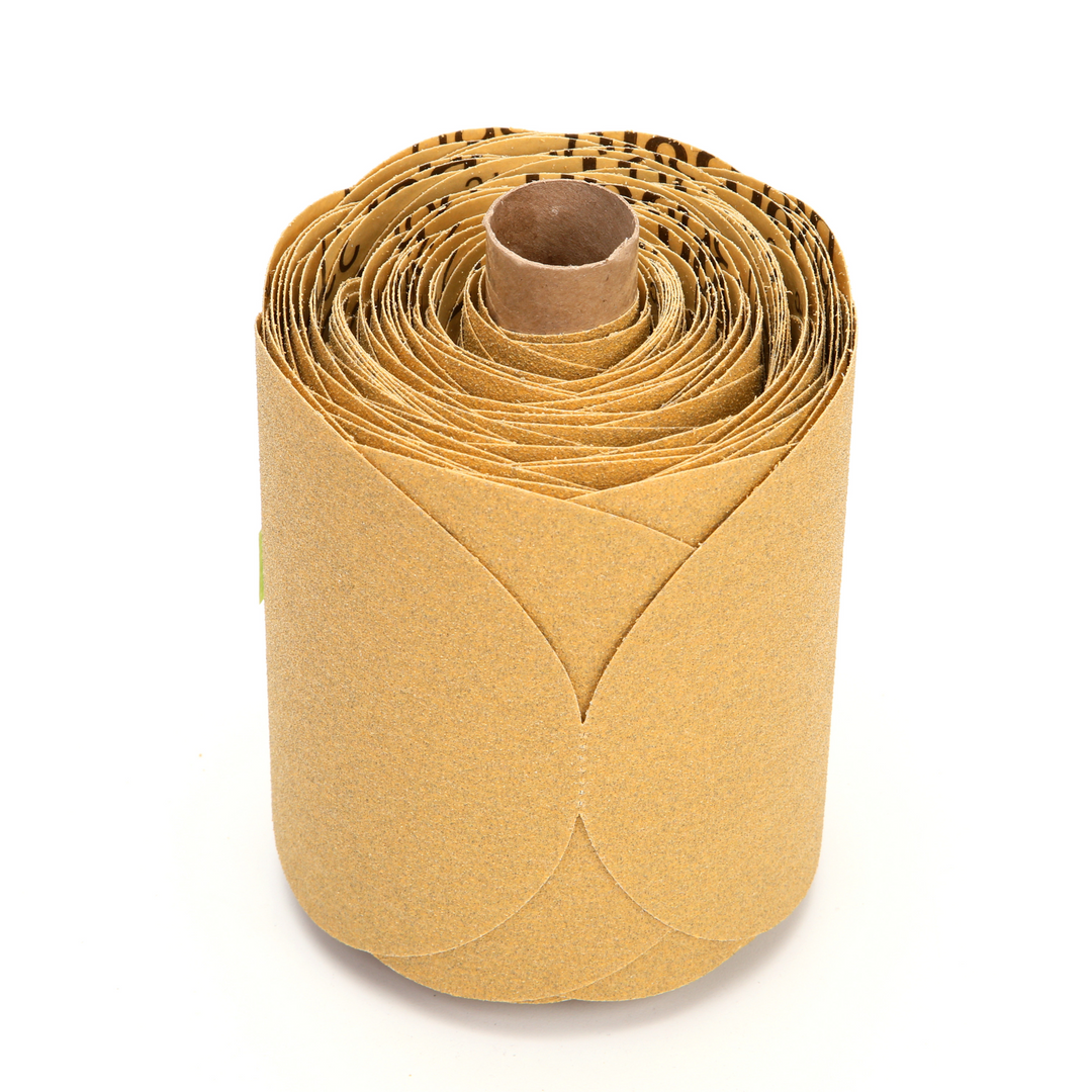 3M Stikit Gold Disc Roll, 01428, 5 in, P80A, 125 discs per roll