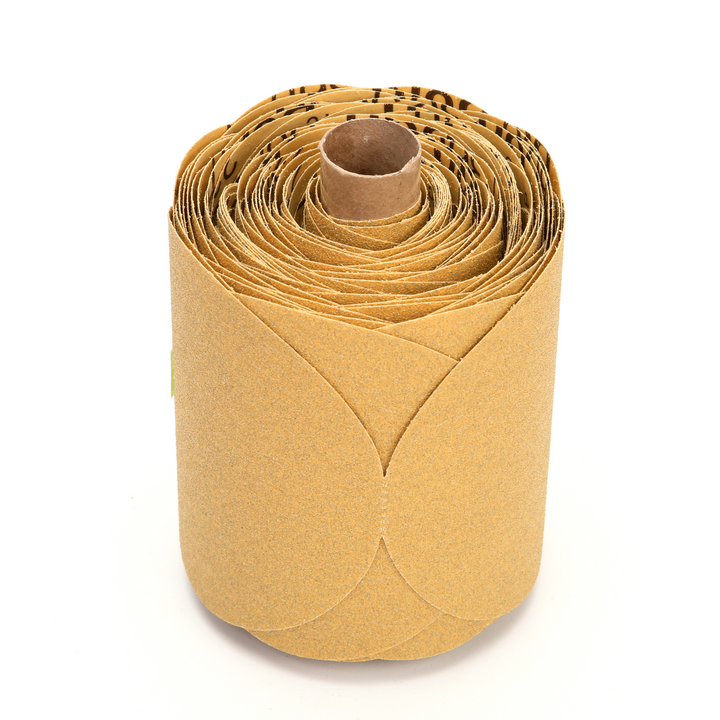 3M Stikit Gold Disc Roll, 01428, 5 in, P80A, 125 discs per roll