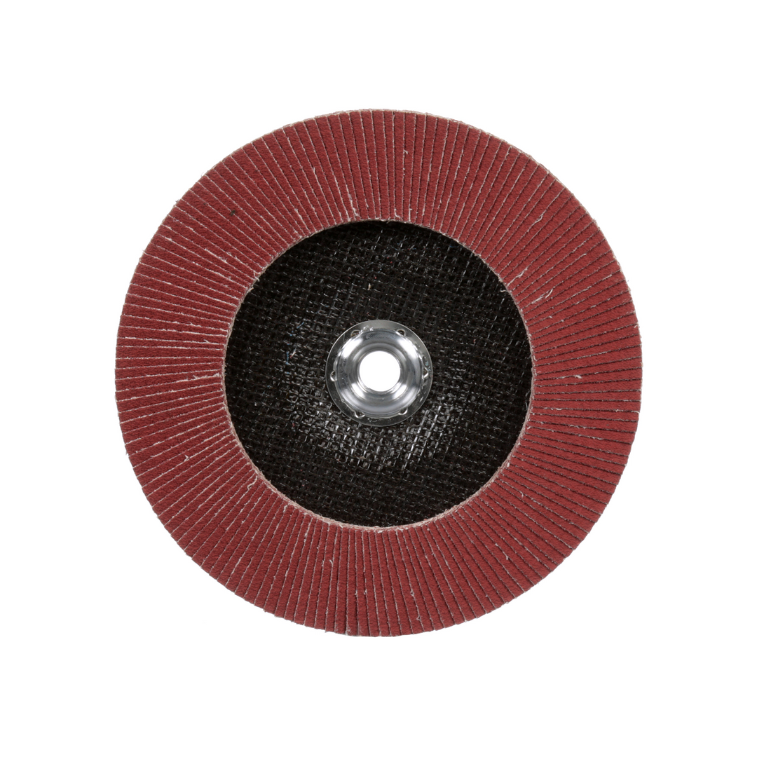 3M Cubitron II Flap Disc 967A, 80+, T27 Quick Change, 7 in x 5/8"-11,
Giant