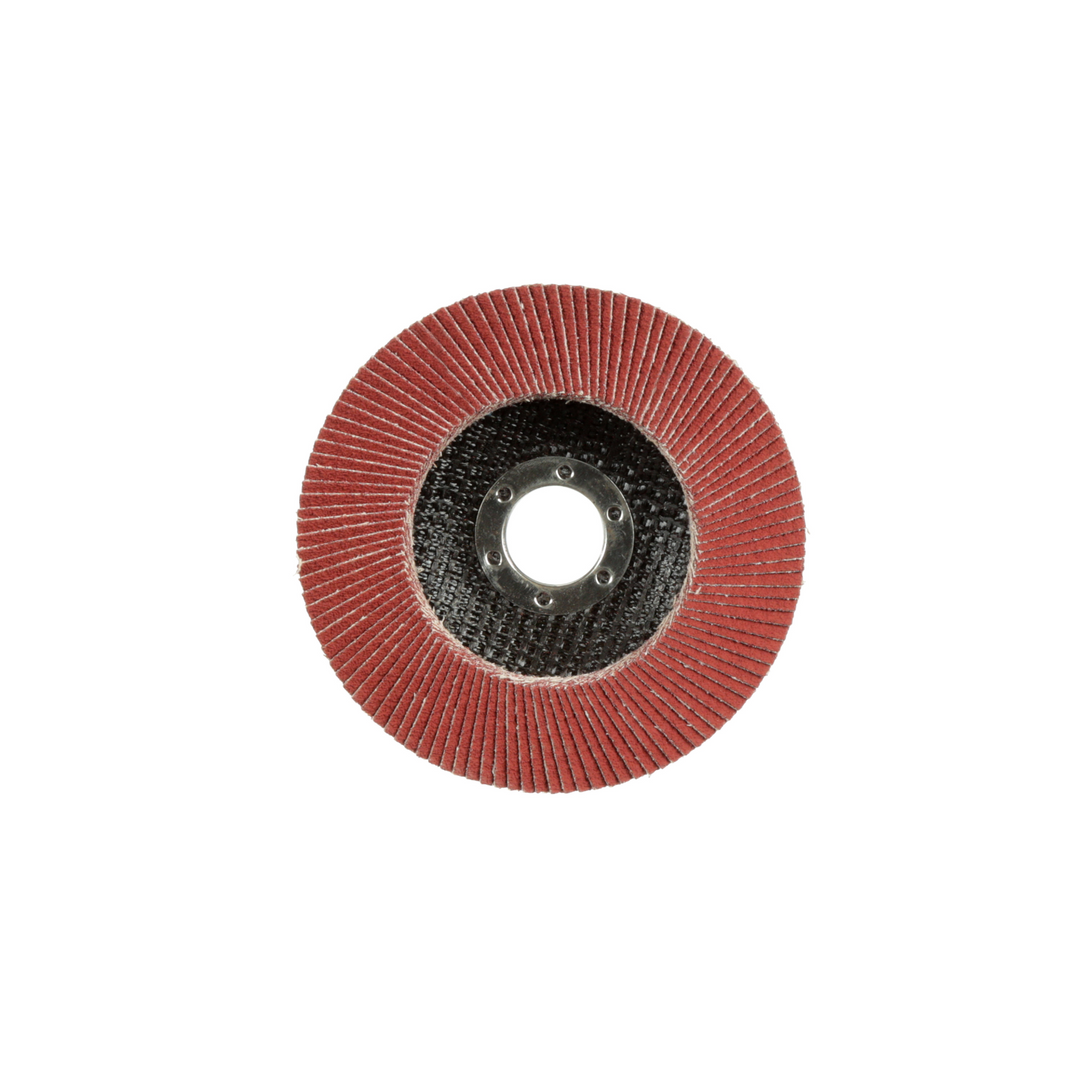 3M Cubitron II Flap Disc 967A, 80+, T27, 4-1/2 in x 7/8 in, Giant