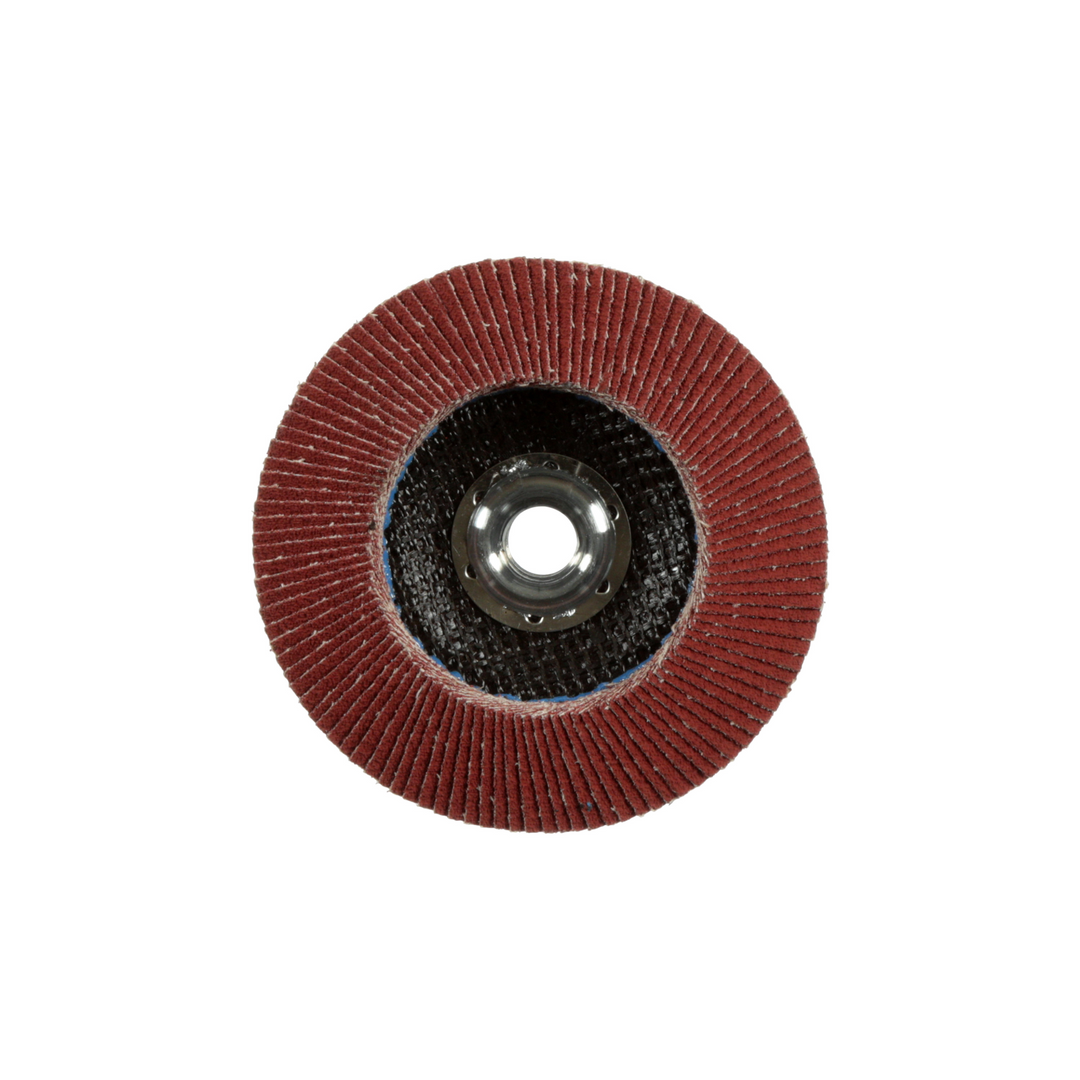 3M Cubitron II Flap Disc 967A, 80+, T29 Quick Change, 4-1/2 in x
5/8"-11, Giant