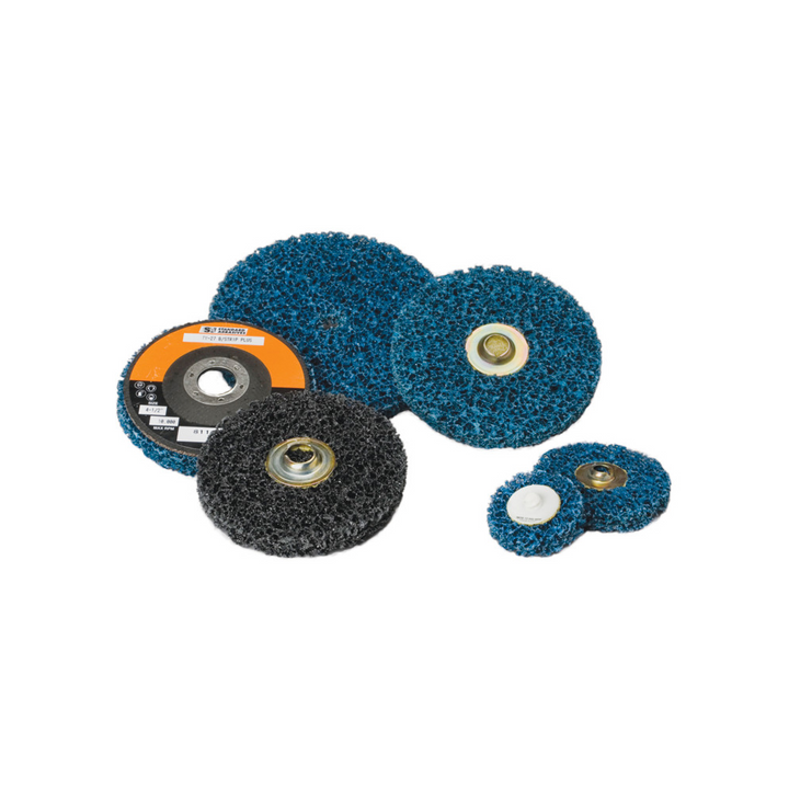 Standard Abrasives Quick Change Cleaning Pro Disc, 840499, SiC Coarse,
TR, Blue