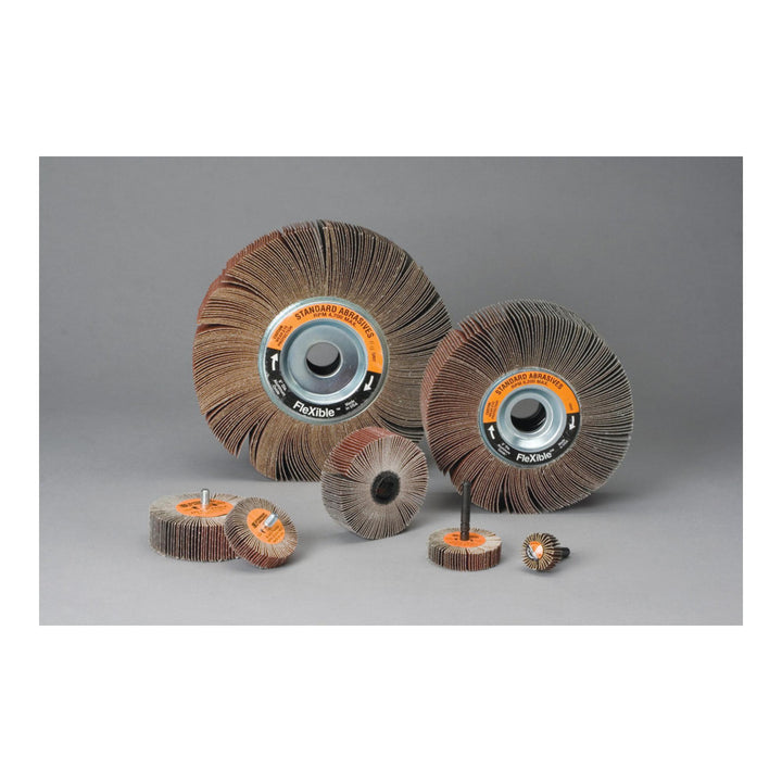 Standard Abrasives A/O Flexible Flap Wheel 661626, 6 in x 2 in x 1 in
80