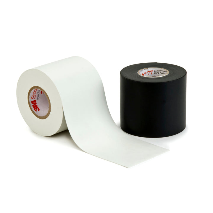 Scotch® Fire-Retardant Electric Arc Proofing Tape 77, 3 in x 20 ft,
Black