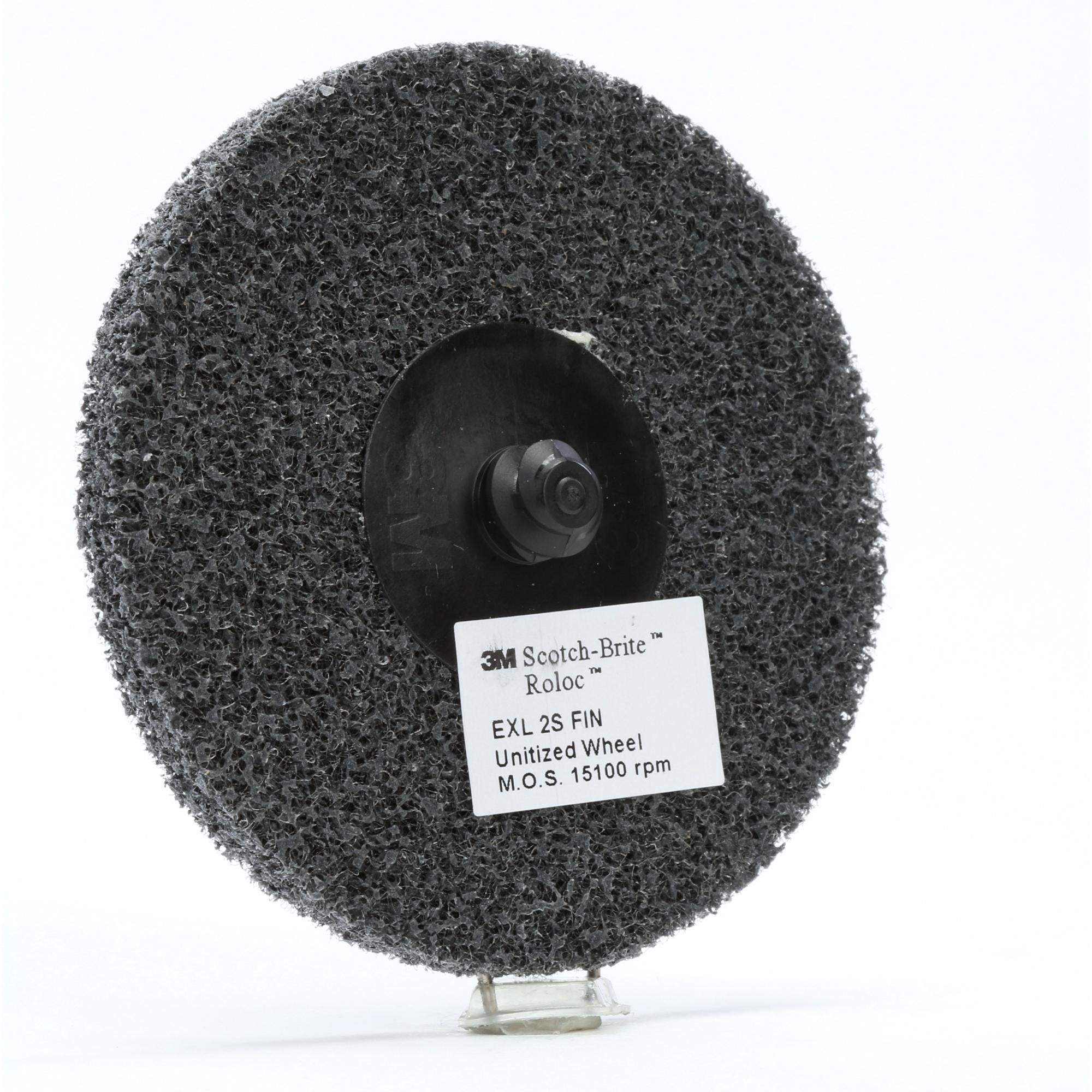 Scotch-Brite Roloc EXL Unitized Wheel, XL-UR, 2S Fine, TR, 3 in – Haus ...