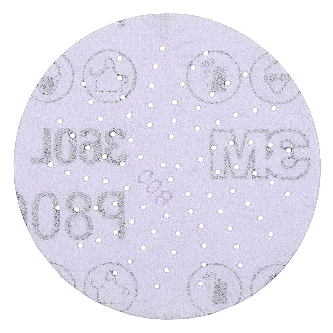 3M Xtract Film Disc 360L, P800 3MIL, 3 in, Die 300LG, 100/Carton