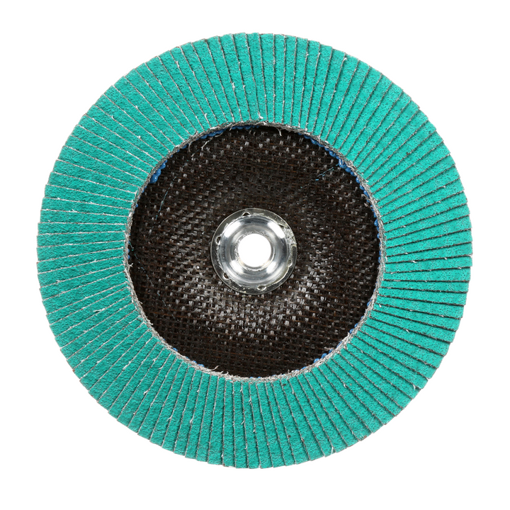 3M Flap Disc 577F, 80, T27 Quick Change, 7 in x 5/8 in-11