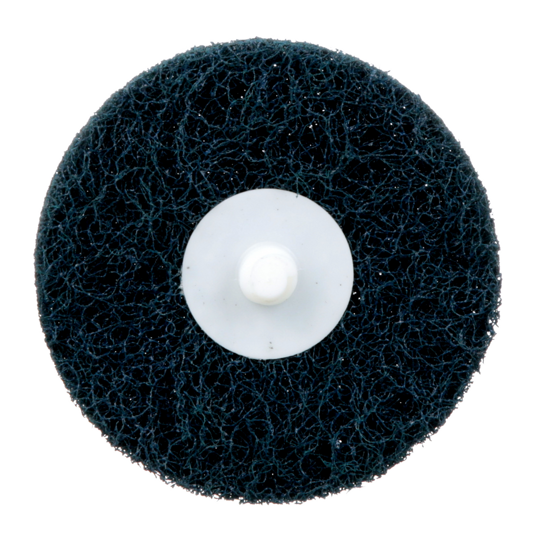 Standard Abrasives Quick Change Buff and Blend HS Disc, 840458, Medium,
TR, Blue