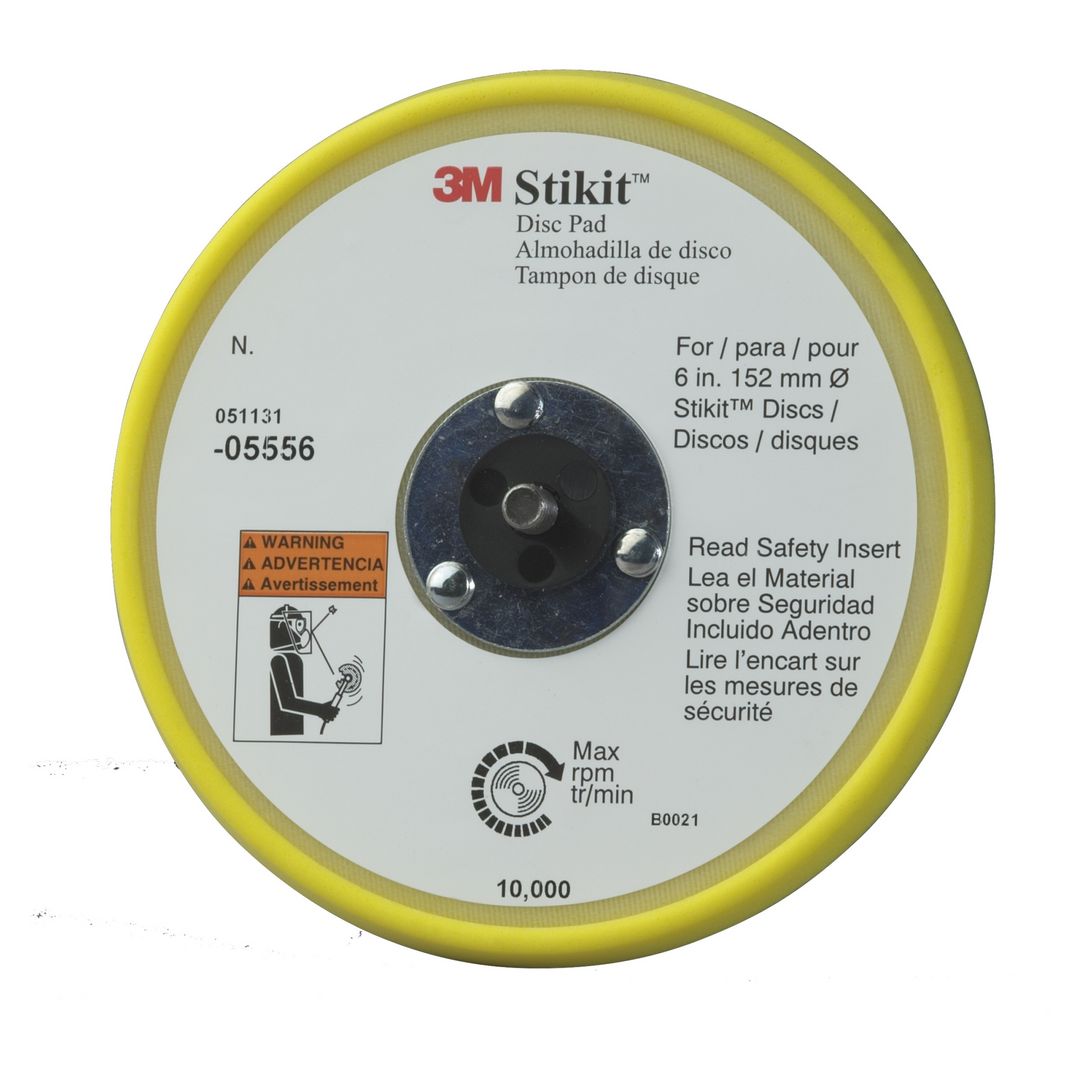 3M Stikit Blue Abrasive Disc Roll, 36204, 6 in, 120 grade, 100 discs
per roll