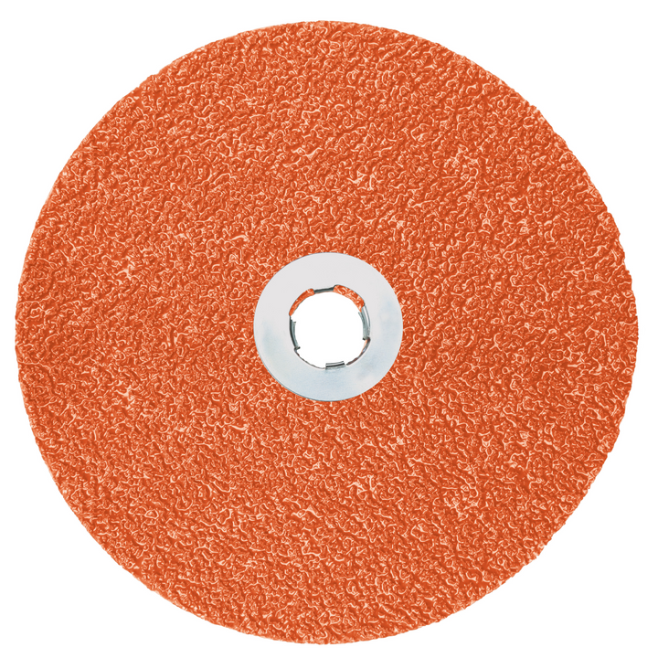 3M Fibre Disc 787C, 120+, 4-1/2 in x 7/8 in, Die 450E, 25/Bag