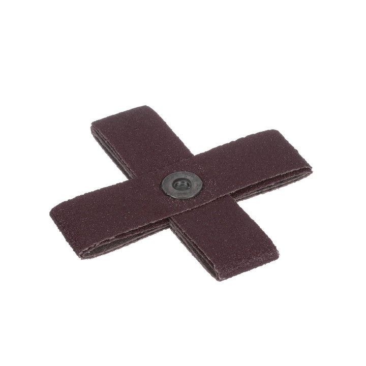 Standard Abrasives A/O Cross Pad 704000, 8 PLY, 4 in x 4 in x 1
in,1/4-20, 60