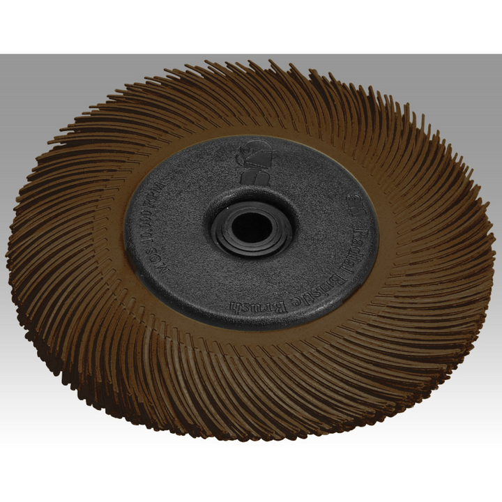 Scotch-Brite Radial Bristle Brush, 6 in x 1/2 in x 1 in 36 With
Adapter