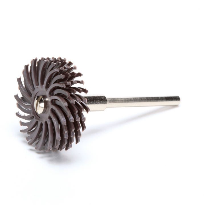 Scotch-Brite Radial Bristle Disc, 1 in x 1/8 in 36, 24/Carton