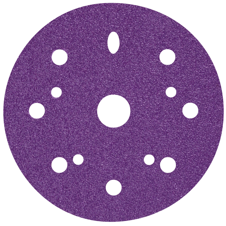 3M Cubitron II Hookit Clean Sanding Abrasive Disc, 01729, 5 in, 40+
grade