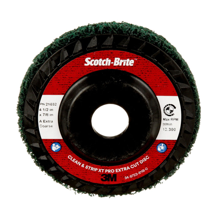 Scotch-Brite Clean and Strip XT Pro Extra Cut Disc, XC-DC, A/O Extra
Coarse