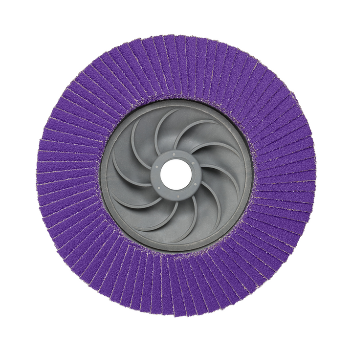 3M Flap Disc 769F, 80+, T29 Quick Change, 4-1/2 in x 5/8 in-11