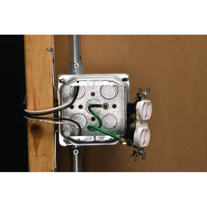 Ideal 30-3410 Sol Wire Grnd Tail -Loop/Grd Scrw-Stripped, 50/Bag