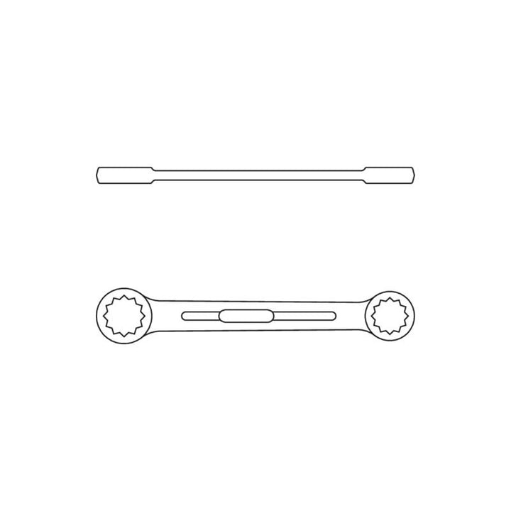 Gedore 6055650 Flat Ring Spanner 24x30 mm
