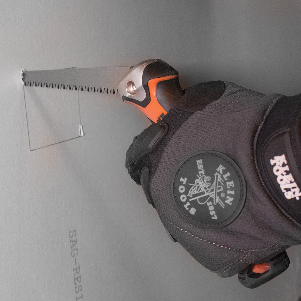Klein Tools 31737 Drywall Saw, Folding Jab Saw with 180 and 125 Degree Lockback