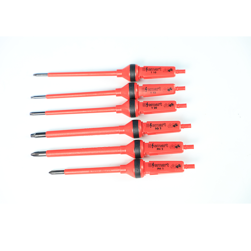 Felo 0715753447 14 Piece E-Smart Square 2 Insulated Screwdriver Set