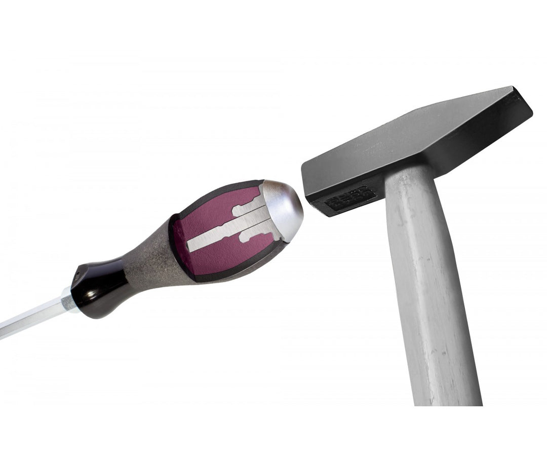 Wiha Tools 53390 5pc Microfinish Heavy Duty Slotted/Phillips