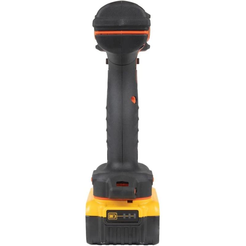 Klein Tools BAT20CW1 Battery-Operated Compact Impact Wrench, 1/2-Inch Detent Pin, Full Kit