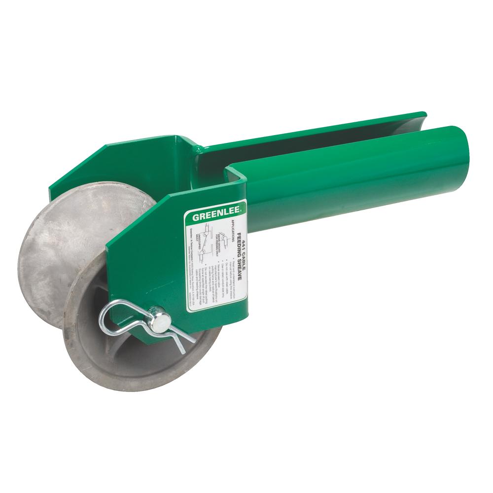 Greenlee 441-3-1/2 Cable Feeding Sheave for 3-1/2" Conduit
