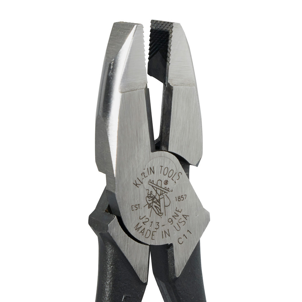 Klein Tools J213-9NE Journeyman Pliers Side Cutting, 9"