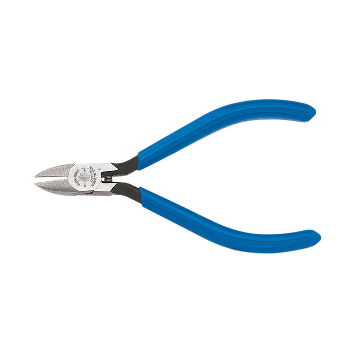 Klein Tools D257-4C Electronics Pliers, Tapered Nose, Narrow Jaw, Spring-Loaded